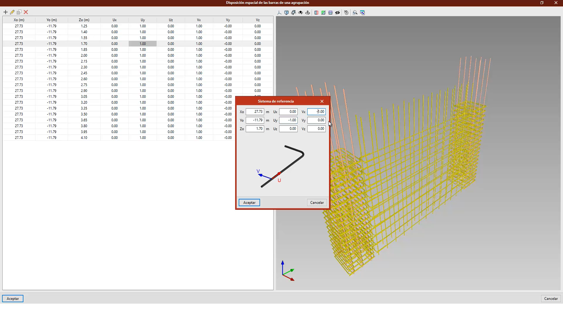 Mediante el software Strubim Rebar, lograremos visualizar el diseño realizado en el software Strubim Design Shear Walls.