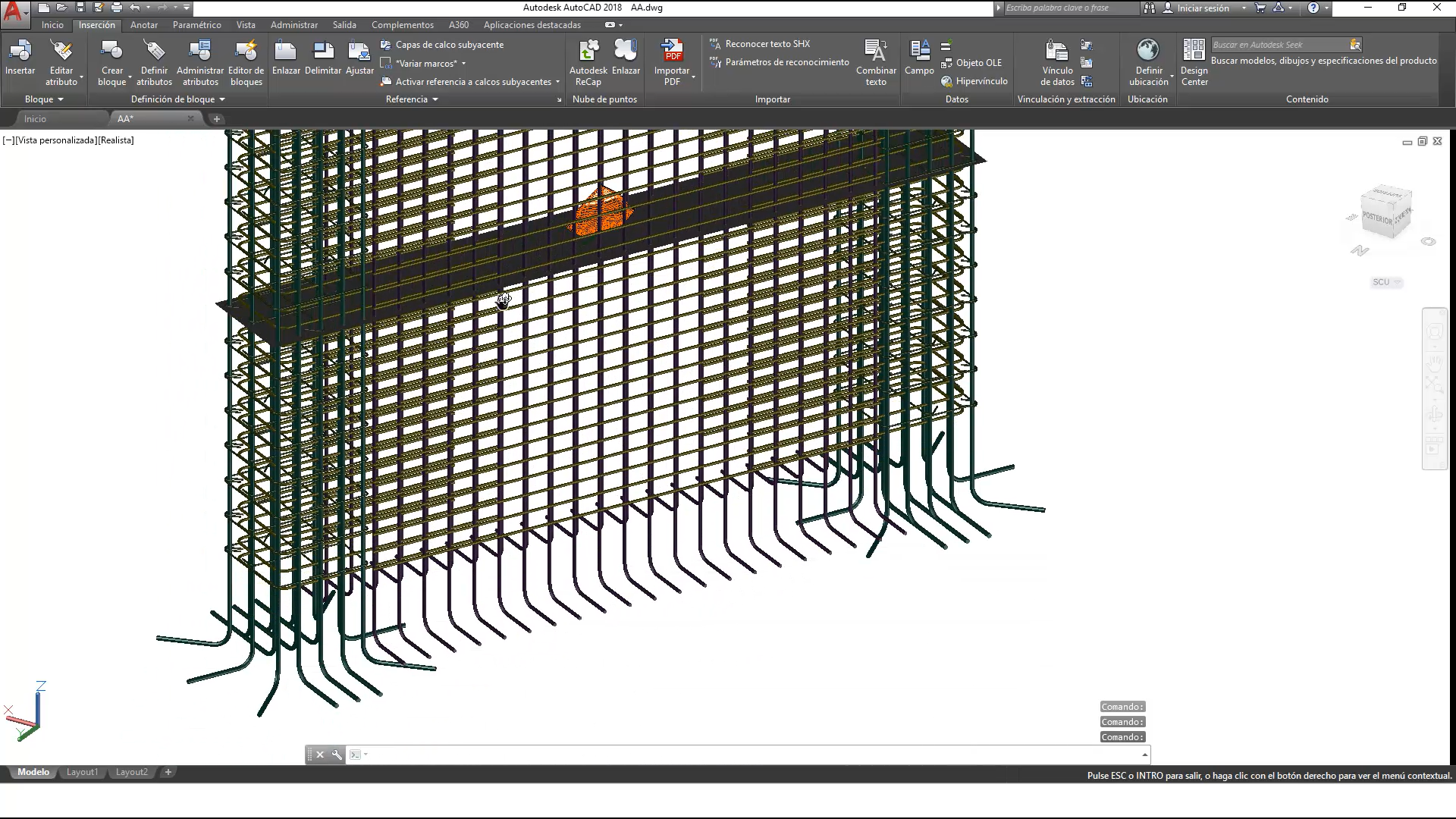 Puede llegar a ser interesante exportar la información a Autocad 3d, pero con precaución, debido a que podemos generar un archivo demasiado pesado.